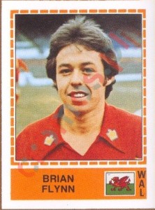 262 Brian Flynn – UEFA Euro Italy 1980 Panini