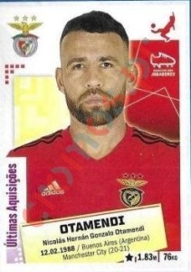 384 Otamendi – Futebol 2020-2021 Panini