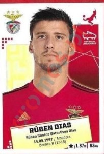41 Ruben Dias – Futebol 2020-2021 Panini