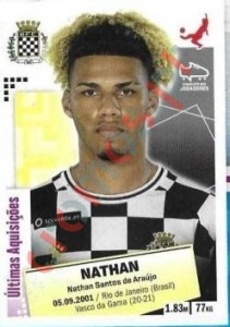 388 Nathan – Futebol 2020-2021 Panini