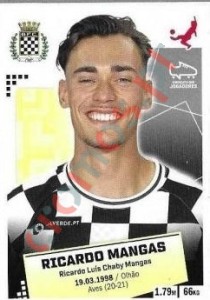 57 Ricardo Mangas – Futebol 2020-2021 Panini