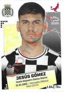 58 Jesus Gomez – Futebol 2020-2021 Panini