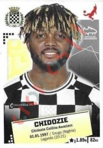 59 Chidozie – Futebol 2020-2021 Panini