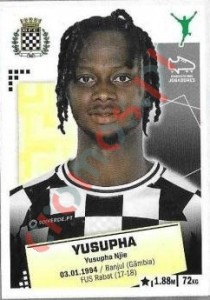 70 Yusupha – Futebol 2020-2021 Panini