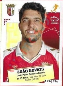 85 Joao Novais – Futebol 2020-2021 Panini