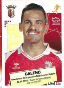 87 Galeno – Futebol 2020-2021 Panini