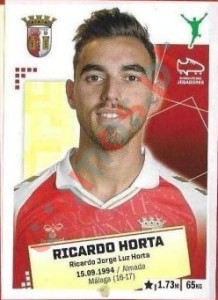 89 Ricardo Horta – Futebol 2020-2021 Panini