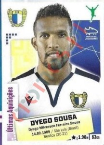 393 Dyego Sousa – Futebol 2020-2021 Panini