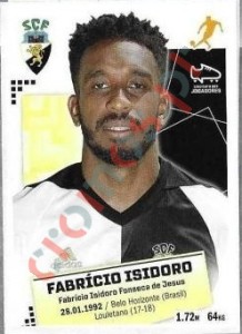 119 Fabricio Isidoro – Futebol 2020-2021 Panini