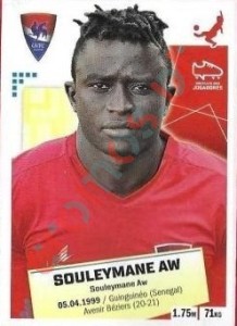 134 Souleymane Aw – Futebol 2020-2021 Panini