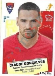 135 Claude Goncalves – Futebol 2020-2021 Panini