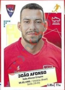 136 Joao Afonso – Futebol 2020-2021 Panini
