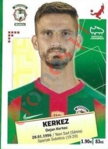 150 Kerkez – Futebol 2020-2021 Panini