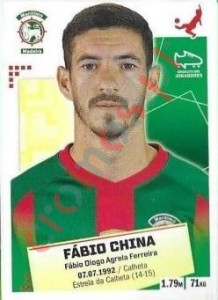 152 Fabio China – Futebol 2020-2021 Panini