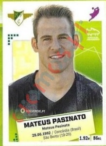 163 Matheus Pasinato – Futebol 2020-2021 Panini