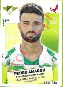 170 Pedro Amador – Futebol 2020-2021 Panini