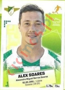 173 Alex Soares – Futebol 2020-2021 Panini