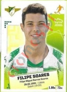 175 Filipe Soares – Futebol 2020-2021 Panini