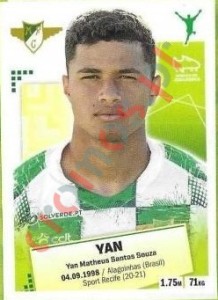179 Yan – Futebol 2020-2021 Panini