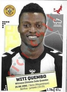 189 Witi Quembo – Futebol 2020-2021 Panini