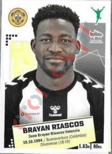 197 Brayan Riascos – Futebol 2020-2021 Panini