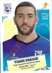 31 Tiago Esgaio – Futebol 2020-2021 Panini
