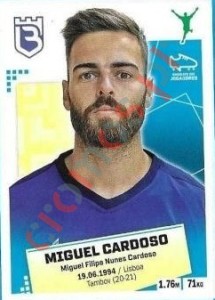 34 Miguel Cardoso – Futebol 2020-2021 Panini