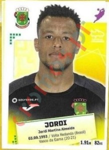 199 Jordi – Futebol 2020-2021 Panini