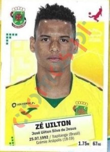 201 Ze Uilton – Futebol 2020-2021 Panini