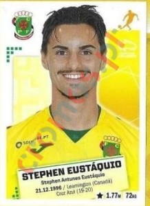 210 Stephen Eustaquio – Futebol 2020-2021 Panini