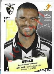 226 Dener – Futebol 2020-2021 Panini