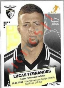229 Lucas Fernandes – Futebol 2020-2021 Panini