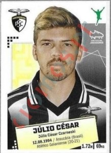232 Julio Cesar – Futebol 2020-2021 Panini