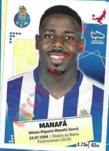 238 Manafa – Futebol 2020-2021 Panini