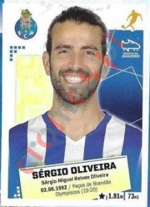 244 Sergio Oliveira – Futebol 2020-2021 Panini