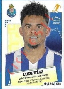 248 Luis Diaz – Futebol 2020-2021 Panini