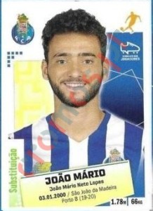 248bis Joao Mario – Futebol 2020-2021 Panini