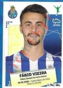 250 Fabio Vieira – Futebol 2020-2021 Panini