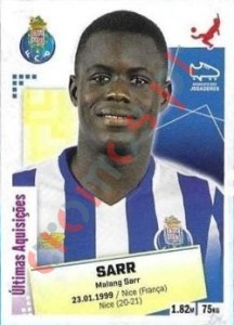406 Sarr – Futebol 2020-2021 Panini