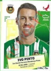 255 Ivo Pinto – Futebol 2020-2021 Panini