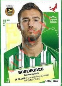 256 Borevkovic – Futebol 2020-2021 Panini