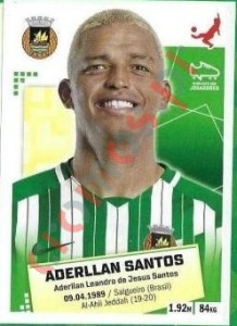 257 Aderllan Santos – Futebol 2020-2021 Panini