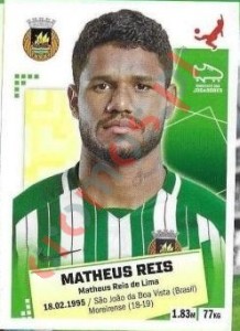259 Matheus Reis – Futebol 2020-2021 Panini