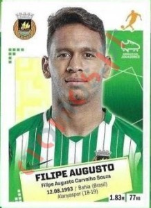 264 Filipe Augusto – Futebol 2020-2021 Panini