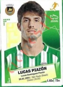 265 Lucas Piazon – Futebol 2020-2021 Panini