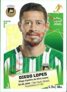 266 Diego Lopes – Futebol 2020-2021 Panini