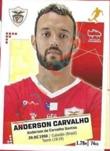 283 Anderson Carvalho – Futebol 2020-2021 Panini