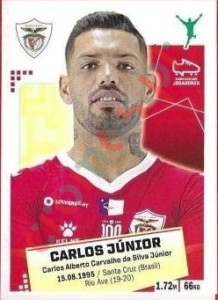 286 Carlos Junior – Futebol 2020-2021 Panini