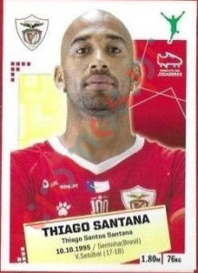 287 Thiago Santana – Futebol 2020-2021 Panini