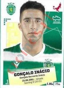 292 Concalo Inacio – Futebol 2020-2021 Panini
